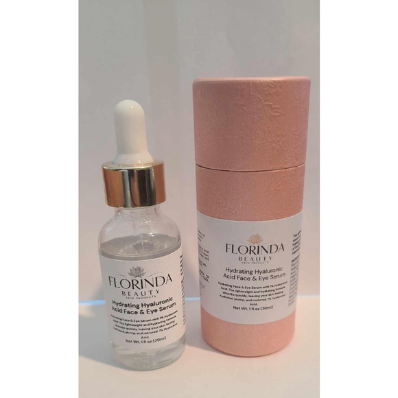 Florinda Beauty Hydrating Hyaluronic Acid Face & Eye Serum - Picture 1 of 7